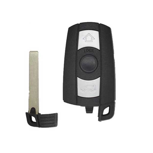 KeylessFactory: BMW 3 / 5 Series / 3-Button Smart Key Shell / KR55WK49127 KR55WK49123 / CAS3